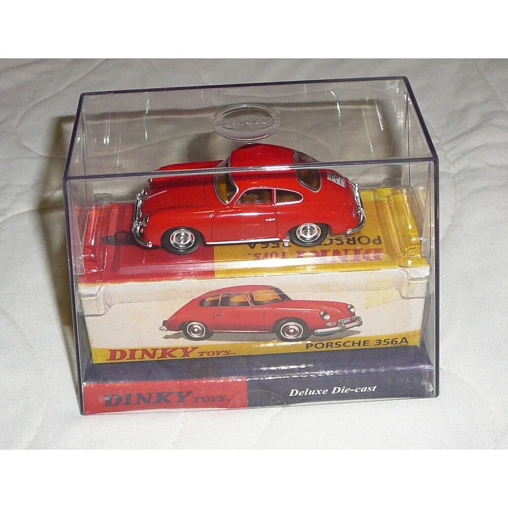 NEW Dinky Toys Porsche 356A Deluxe Die Cast Red DY25/b 2006 - Picture 2 of 14